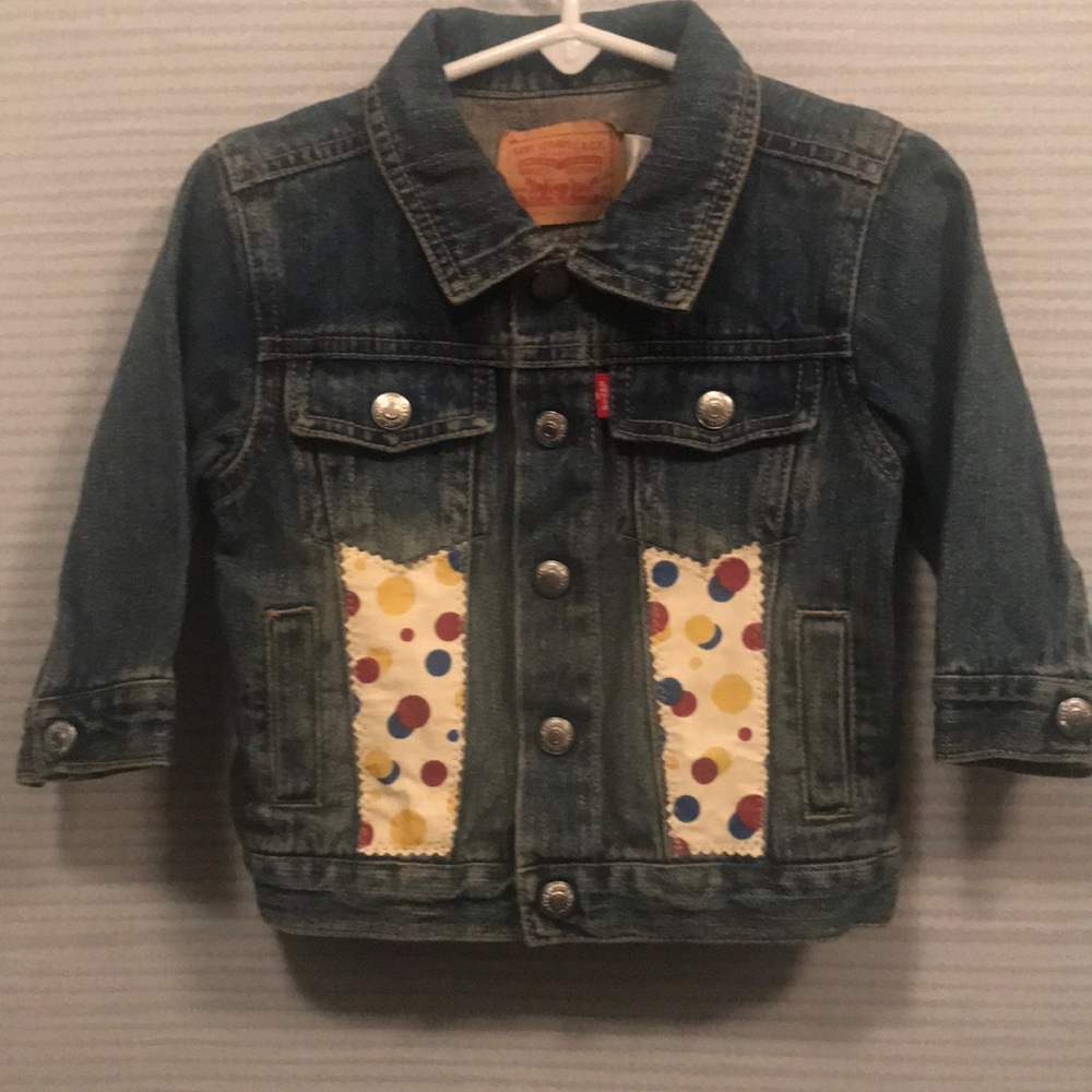 Custom denim Levi jacket